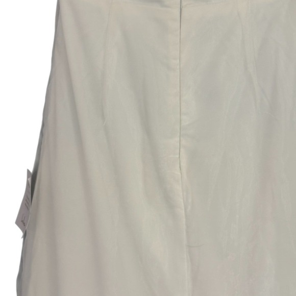 Lulus White Strapless Mermaid Wedding/Formal Dress Tiered Ruffle Gown Small NWT - Picture 11 of 15